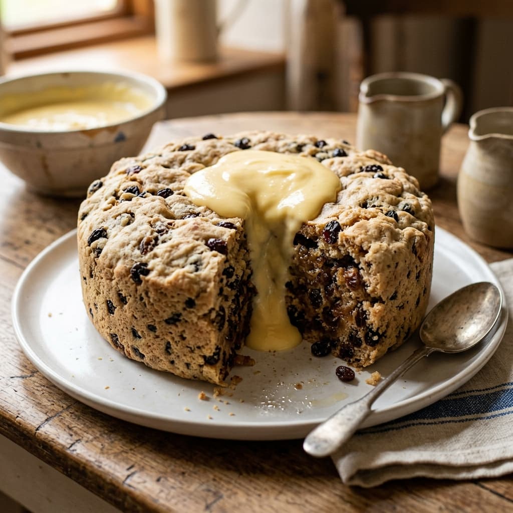 Tradisjonell walisisk wash-day pudding